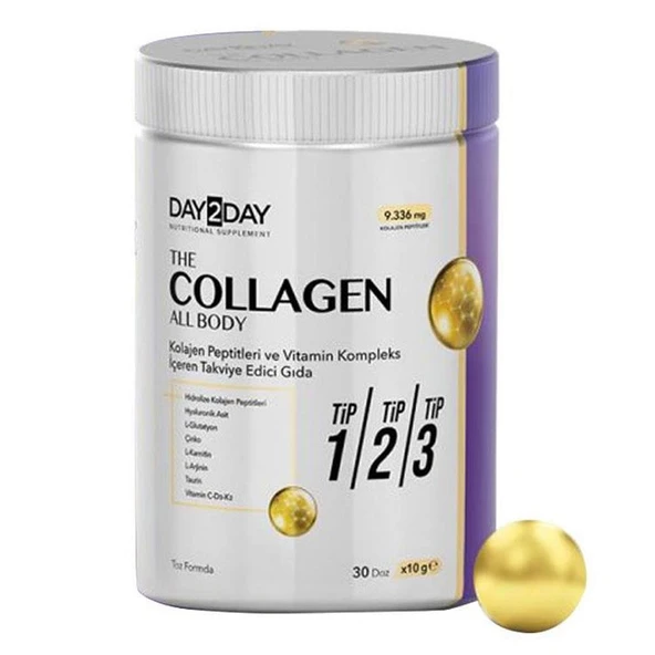 Day2Day The Collagen All Body Form Tip 1-2-3 300 gr ürün görseli 1