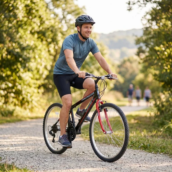 Ümit Bisiklet 2601 Colorado (Erkek) 26 Mtb Dağ Bisikleti Green Siyah ürün görseli 1