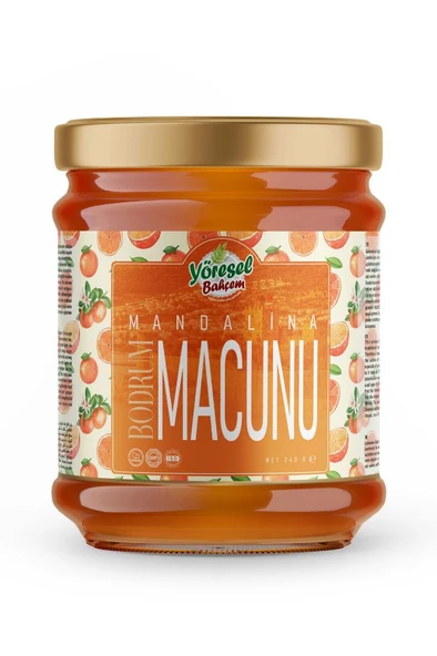 Yöresel Bahçem Bodrum Mandalina Macunu - Resim 6
