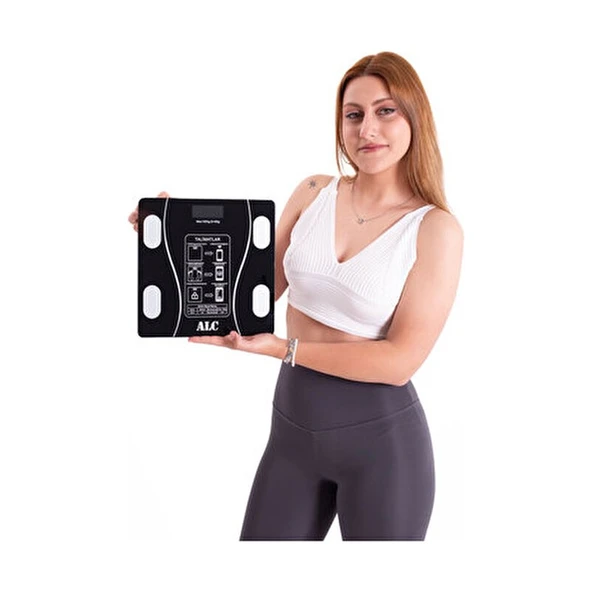 Smart Body Scale Akıllı Banyo Baskülü Yağ Su Kas Vücut Kitle Endeksi Dijital Tartı ürün görseli 1