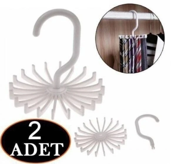 Kemer Askısı 20 Kancalı 2 ADET - Resim 4