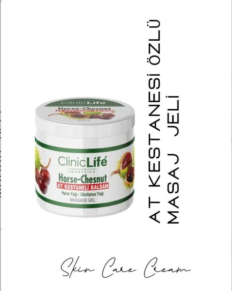 ClinicLife At Kestaneli Balsam Masaj Jeli 500 Ml ürün görseli 1