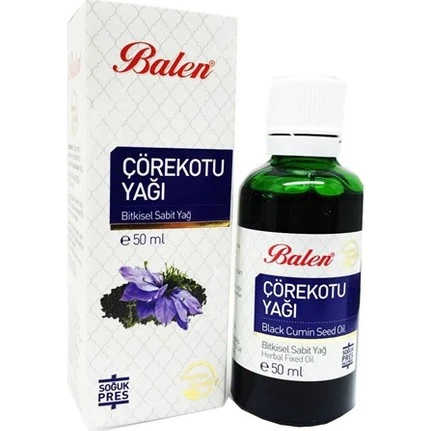 Balen Çörekotu Yağı 50 ml Soğuk Pres ürün görseli 1