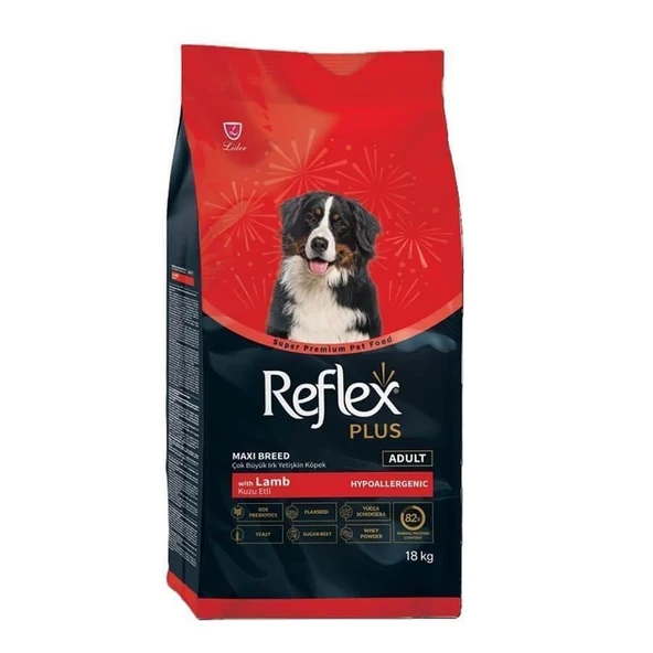 Reflex Plus Büyük Irk Kuzulu ve Pirinçli Yetişkin Köpek Maması 18 Kg ürün görseli 1