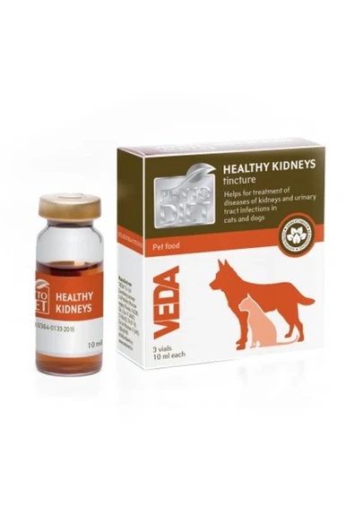 Vedavet Veda Phytodiet Healthy Kidneys Tincture Sıvı 3x10ml -skt 05.2026- ürün görseli 1