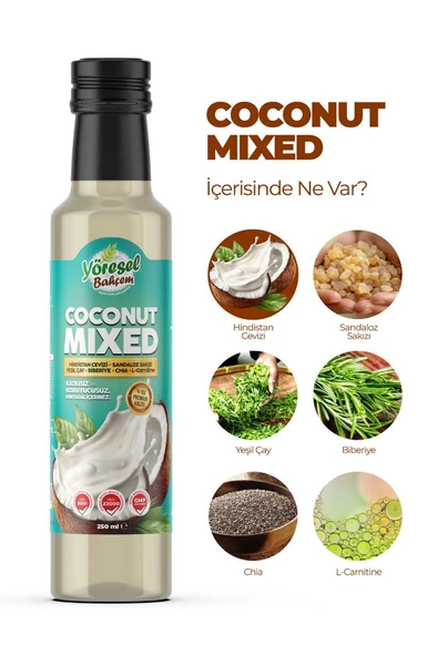 Yöresel Bahçem Coconut Mix 250 ml - Resim 2