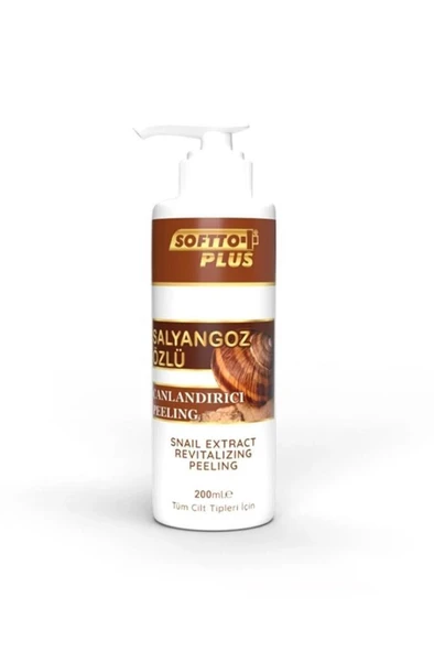 Softto Plus Salyangoz Özlü Bitkisel Peeling 200 Ml ürün görseli 1