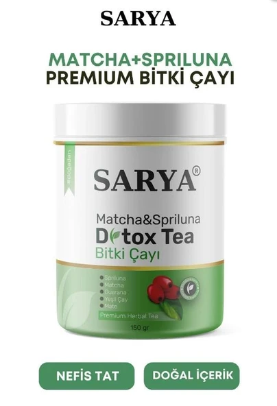 Sarya Matcha Spriluna Detox Çayı 150 Gr ürün görseli 1