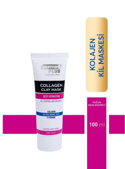 Softto Plus Kolajen Kil Maskesi 100 Ml ürün görseli 1