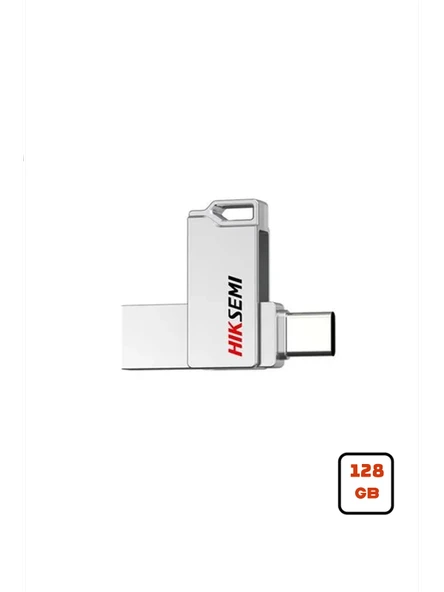 Hiksemi E327C USB 3.2 Dual 128GB Bellek ürün görseli 1