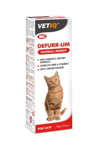 Vetiq Defurr-Um Tüy Yumaği Engelleyici Kedi Malt Macunu 70 Gr ürün görseli 1