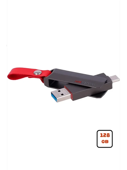 Hikvision HS-USB-E304C/128G Type C-Type A 3.2 USB Bellek ürün görseli 1