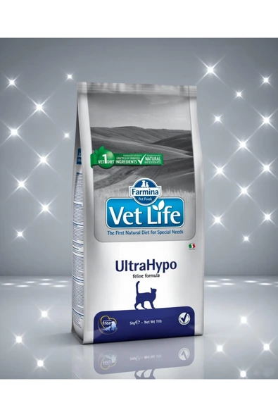 VETLİFE Farmina vet life ultrahypo 2 kg Kedi Maması(SKT-09.08.2026) ürün görseli 1