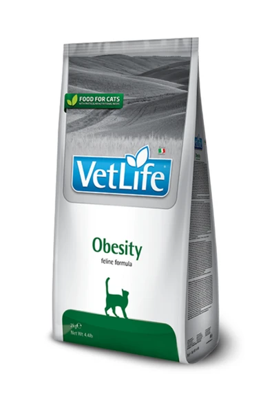 VETLİFE Vet Life Natural Adult Cat Obesity Diyet Yetişkin Kedi Maması 2 Kg ürün görseli 1