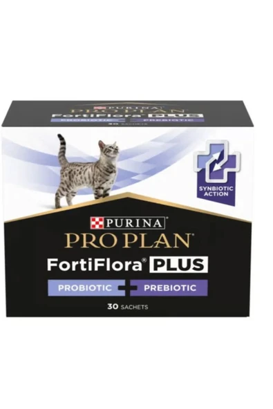 Pro Plan Fortiflora Kediler için probiyotik prebiotik takviyesi (30 şasi)30 x1.5 gr ürün görseli 1