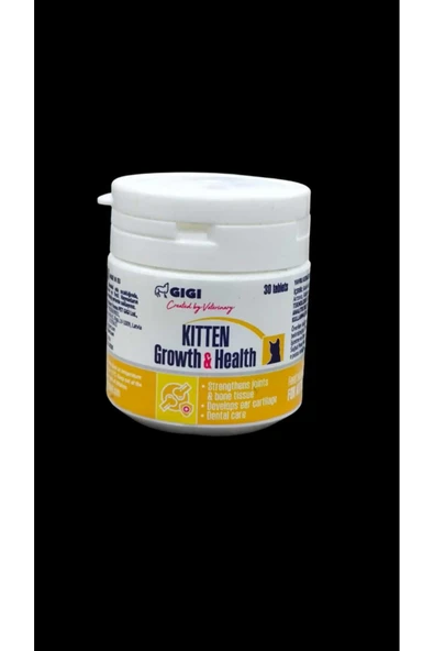 Gigi Kitten Growth & Health 30 Tablet ürün görseli 1