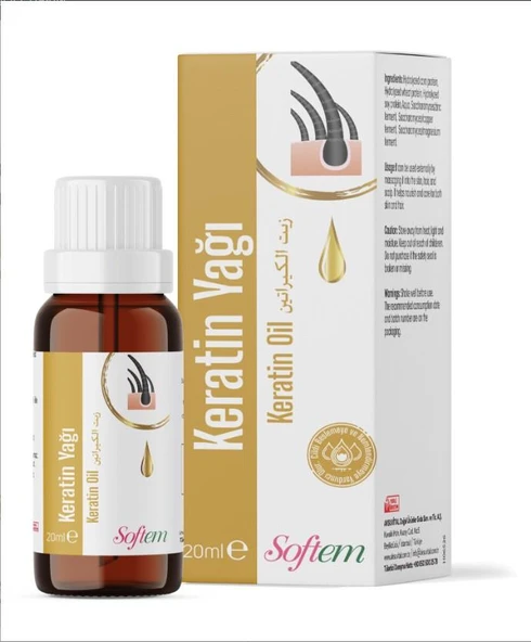Softem Keratin Yağı 20 Ml ürün görseli 1