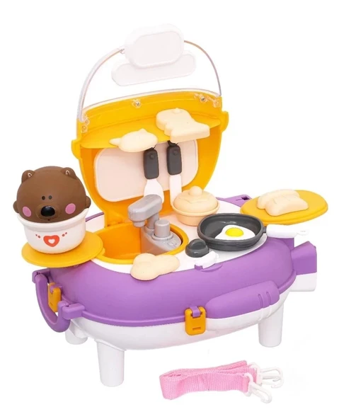 ZeyToys Elifin Sırt Çantalı Mutfağı ZEY2037 ürün görseli 1