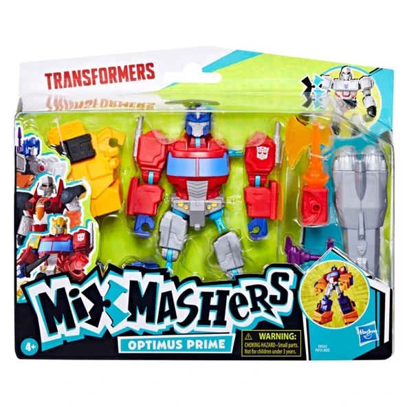 Transformers Optimus Prime Figür – Mix Mashers Parçalanabilir Aksiyon Oyuncağı (Orijinal Lisanslı) ürün görseli 1