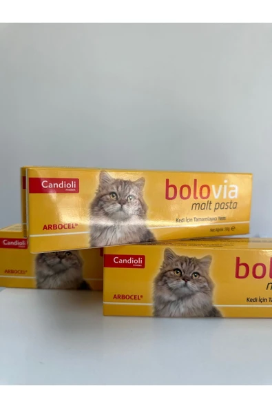 candioli Bolovia Malt Macun Pasta Kedi ve Köpek tüy -skt 07.2028- ürün görseli 1