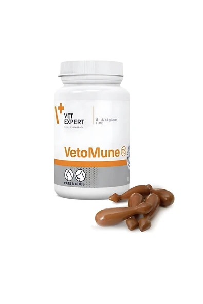 Other vetexpert vetomune cats dogs vitamin 60 kapsül ürün görseli 1