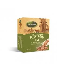 Mecitefendi Ögütülmüş Keten Tohumu Tozu 200 Gram ürün görseli 1