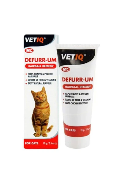 Vetiq Mc Vetıq Defurr-um Tüy Yumağı Engelleyici Kedi Malt Macunu 70 gr ürün görseli 1