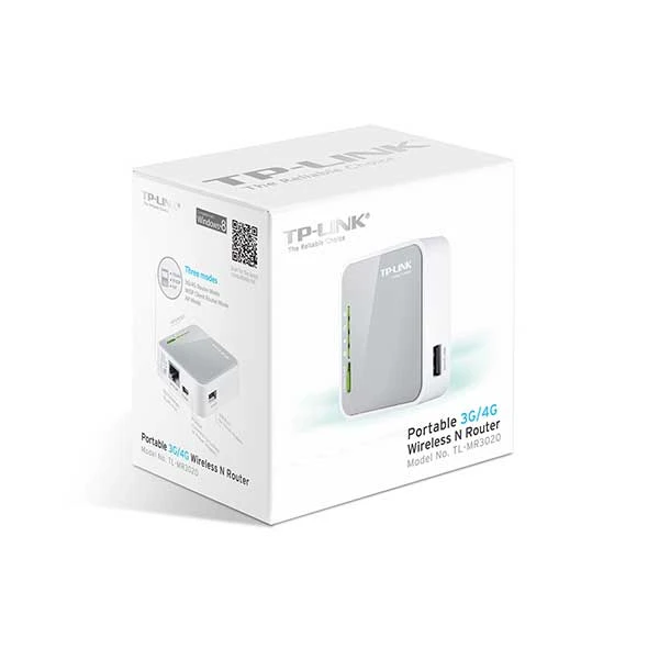 TP-LINK TL-MR3020 150MBPS 2.4GHz 3G/4G INDOOR ROUTER ürün görseli 1