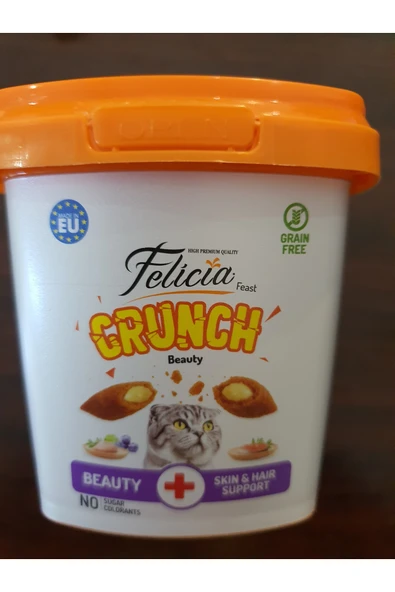 PATİLİMARKET Crunch Tavuklu Somonlu kedi ödülü 100 gr ürün görseli 1