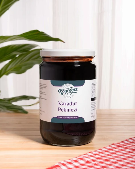 Kb Köyceğiz Yöresel Karadut Pekmezi 800 G Cam Kava ürün görseli 1