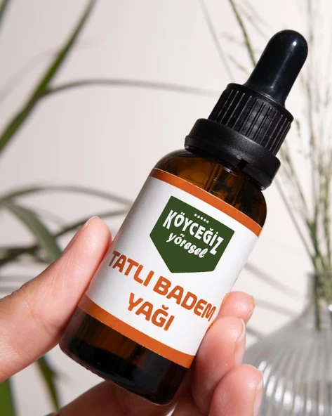 Kb Köyceğiz Yöresel Tatlı Badem Yağı 30 ML - Resim 4
