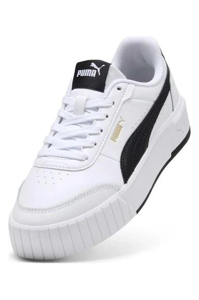 Puma Carina Mia 402637 02 Kadın Sneaker Ayakkabı Beyaz Siyah 36-40 ürün görseli 1