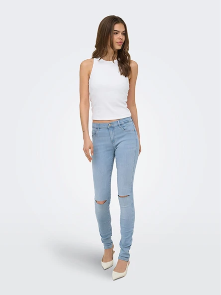 Only   ONLVAL S/L BRA TOP CS JRS Kadın Beyaz Bluz - 15381855 ürün görseli 1