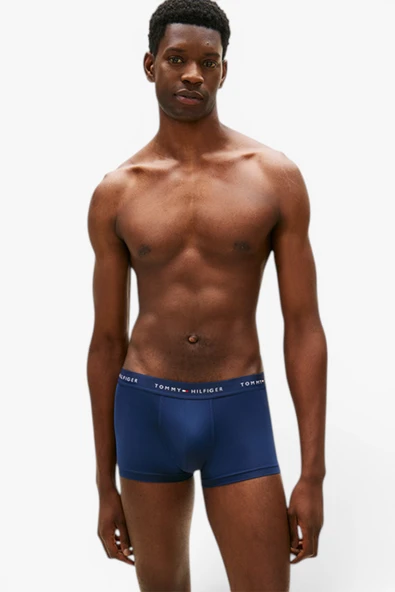 Tommy Hilfiger   3P LOW RISE TRUNK Erkek Gri Boxer - UM0UM03762 ürün görseli 1