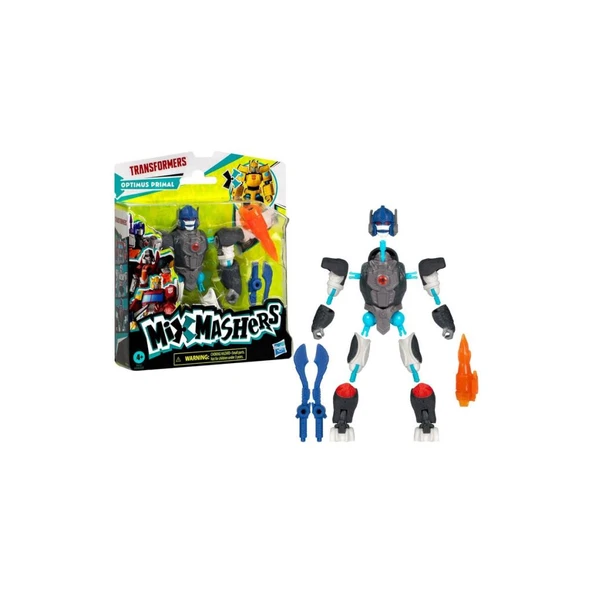 Transformers Mixmashers Optimus Primal Figür – Değiştirilebilir Parçalı Oyuncak (4+ Yaş) ürün görseli 1