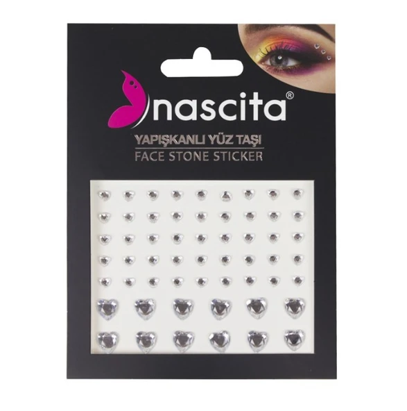 Nascita Face Jewels Yapışkanlı Yüz Taşı Sticker Seti ürün görseli 1