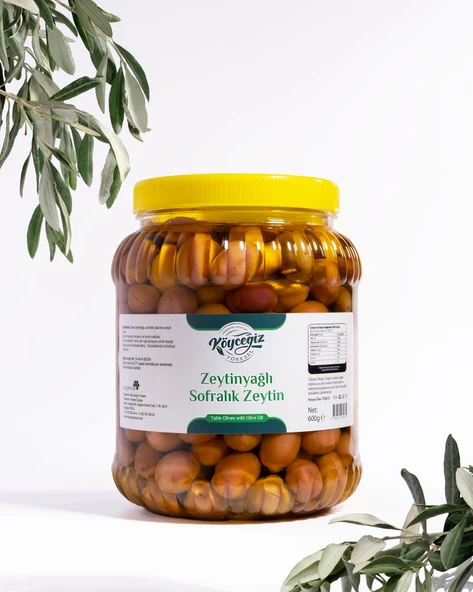 Kb Köyceğiz Yöresel Ekincik Sofralık Zeytin 2000 g ürün görseli 1