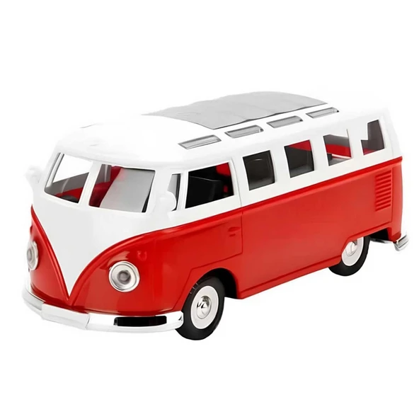 Sesli ve Işıklı Minibüs 14 cm ürün görseli 1