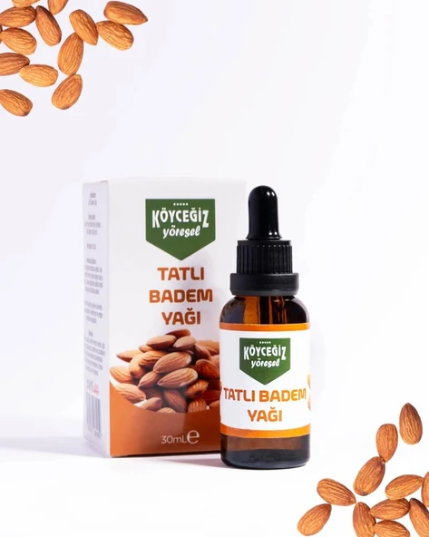 Kb Köyceğiz Yöresel Tatlı Badem Yağı 30 ML - Resim 3