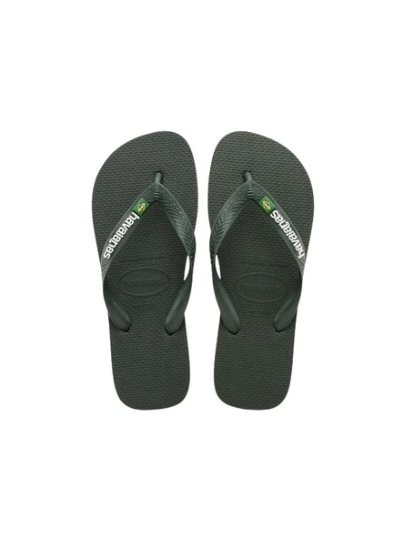Havaianas   BRASIL LOGO Erkek Yeşil Terlik - 4110850 ürün görseli 1