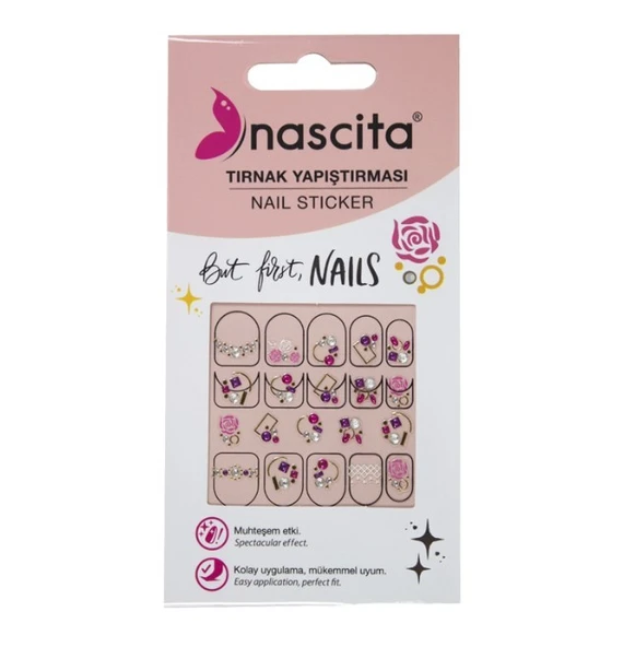 Nascita Tırnak Üstü Sticker ürün görseli 1
