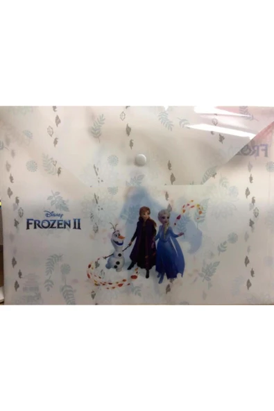 KESKİN COLOR A4 Çıtçıtlı Dosya Plastik Frozen Iı 120770-92 (10 Lu Paket) ürün görseli 1