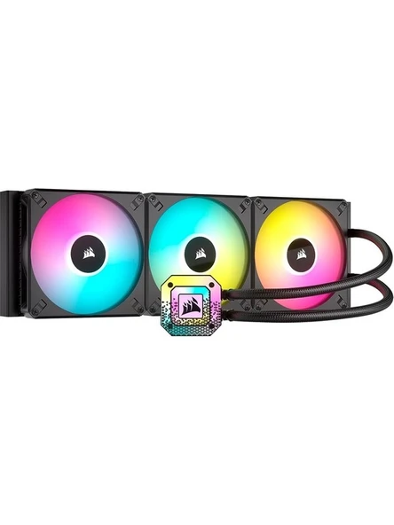 Corsaır Icue H170I Elıte Capellıx Xt 420MM CW-9060071-WW Rgb Sıvı Siyah Işlemci Soğutucusu ürün görseli 1