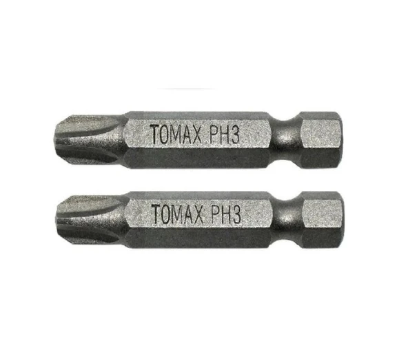 Tomax Yıldız Mıknatıslı Bits Uç Ph3 X 50 Mm ( 2 Adet ) ürün görseli 1