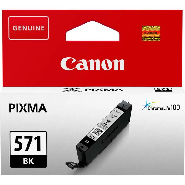 Tonersepeti Canon CLI-571/0385C001 Siyah  Kartuş ürün görseli 1
