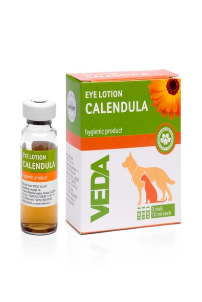 Vedavet Calendula Eye Lotion 3x10 ml ürün görseli 1