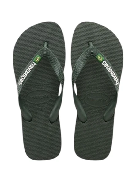 Havaianas   BRASIL LOGO Erkek Yeşil Terlik - 4110850 ürün görseli 1