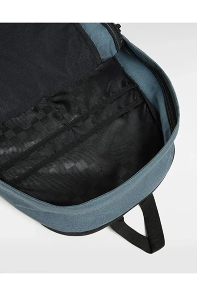 Vans Original Backpack Uniseks Mavi Çanta - VN00082F - Resim 5