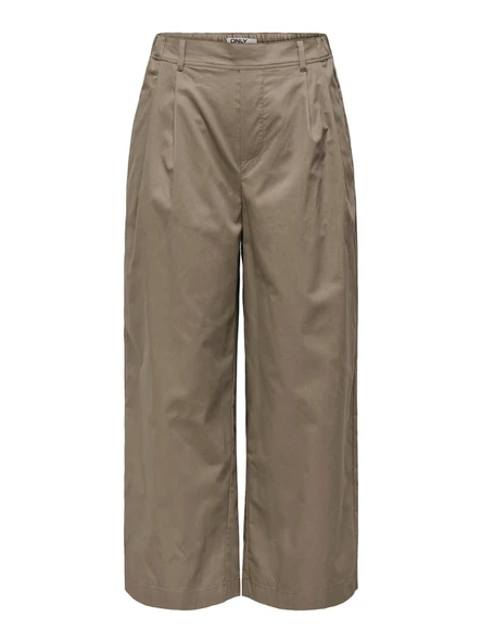 Only   ONLZORA MW CULOTTE PANT PNT Kadın Gray Pantolon - 15370610 ürün görseli 1