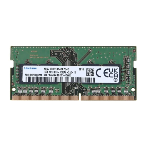 Samsung SAMSO3200/16, 16GB, DDR4, 3200MHz,  1.2V Notebook Ram (M471A2G43DB1-CWE) ürün görseli 1
